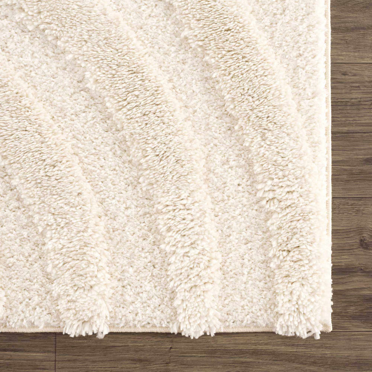 Connerton Beige High-Low Area Rug
