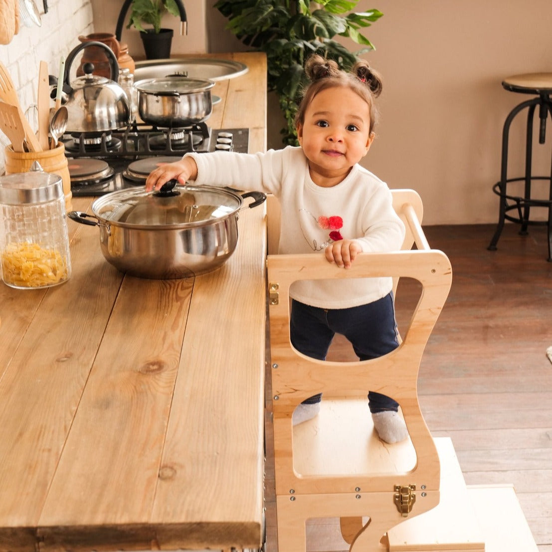 Convertible Kitchen Toddler Tower