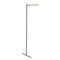 Corner Leaning Coat Hanger (63" H) - Steel + Wood