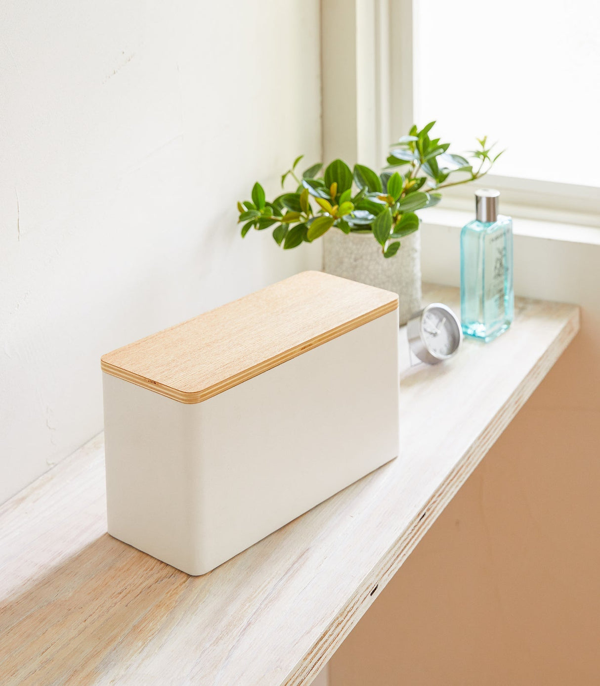 Countertop Organizer - Steel + Wood