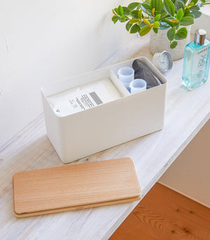 Countertop Organizer - Steel + Wood