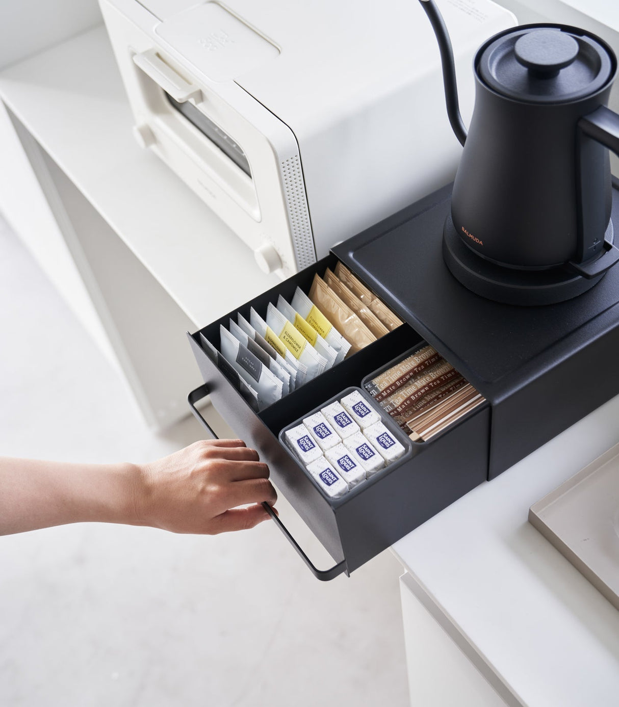 Countertop Rack with Drawer - Steel