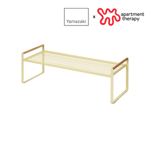 Countertop Wire Shelf - Steel + Wood