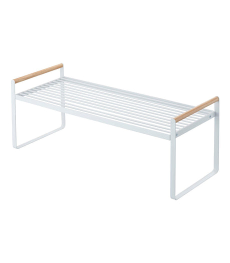 Countertop Wire Shelf - Steel + Wood