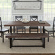 Covington Farmhouse 6-Piece Dining Table Set