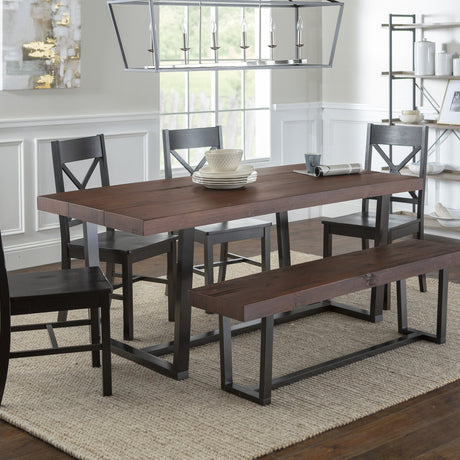 Covington Farmhouse 6-Piece Dining Table Set