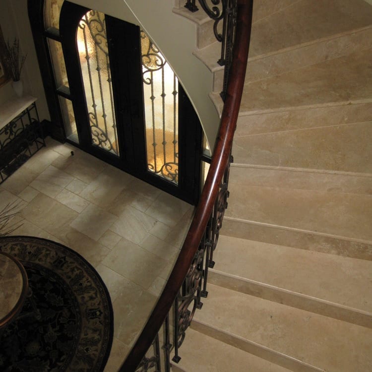 Denizli Beige Travertine Tile Antique Pattern - Livfloors Collection