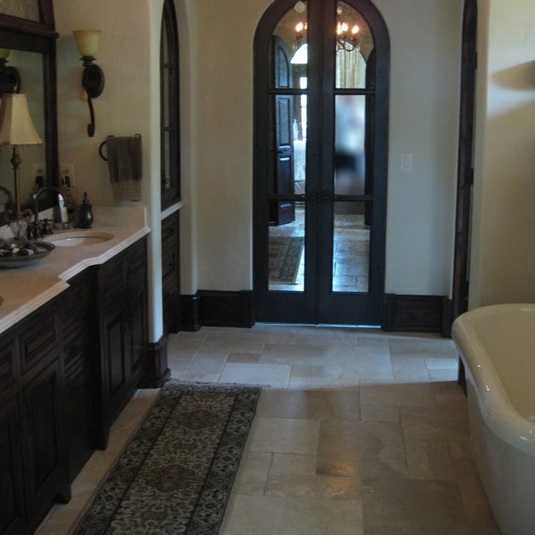Denizli Beige Travertine Tile Antique Pattern - Livfloors Collection