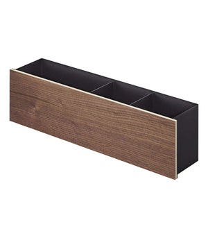 Desk Organizer - Two Sizes - Steel + Wood