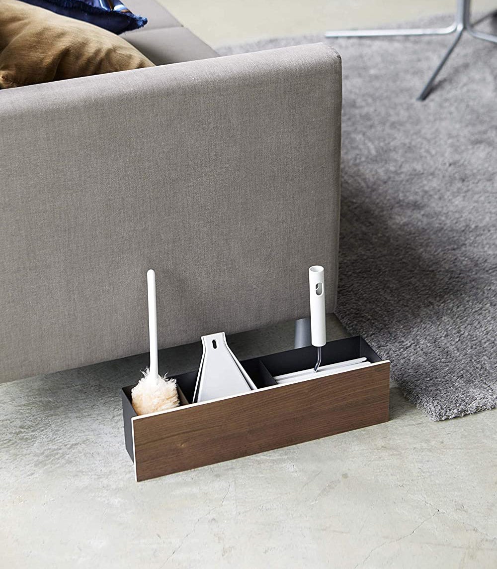 Desk Organizer - Two Sizes - Steel + Wood