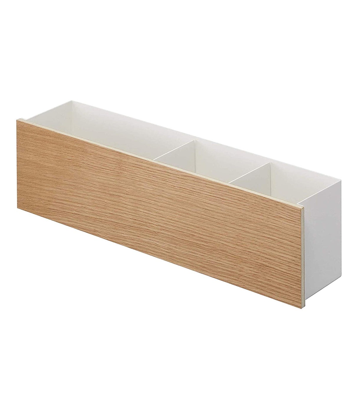 Desk Organizer - Two Sizes - Steel + Wood