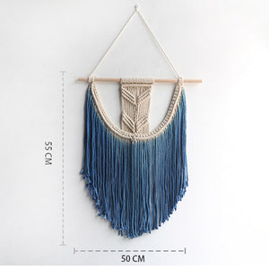 Dip-Dyed Macrame Hanging Decoration