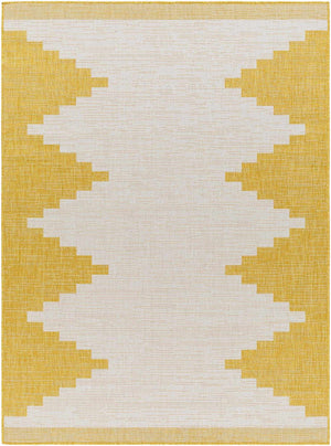 Djugun Yellow Outdoor Rug