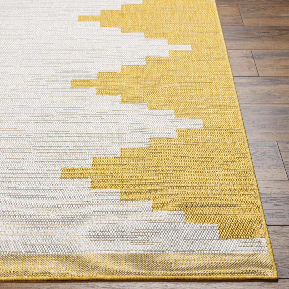 Djugun Yellow Outdoor Rug