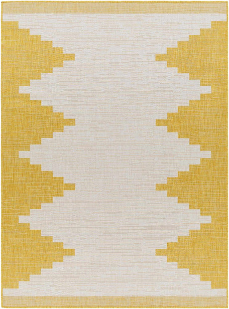 Djugun Yellow Outdoor Rug