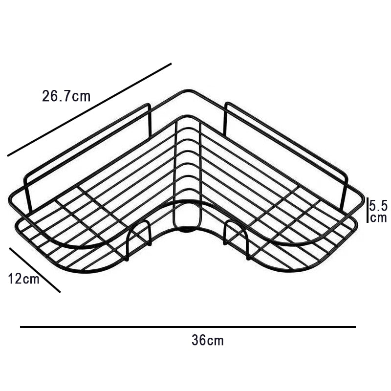 Drill Free Shower Shelf