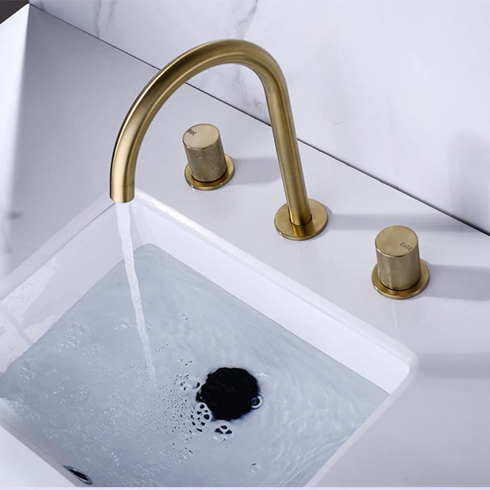 Duvall Double Knob Sink Faucet