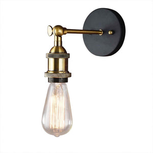 Edison Brass Wall Lamp