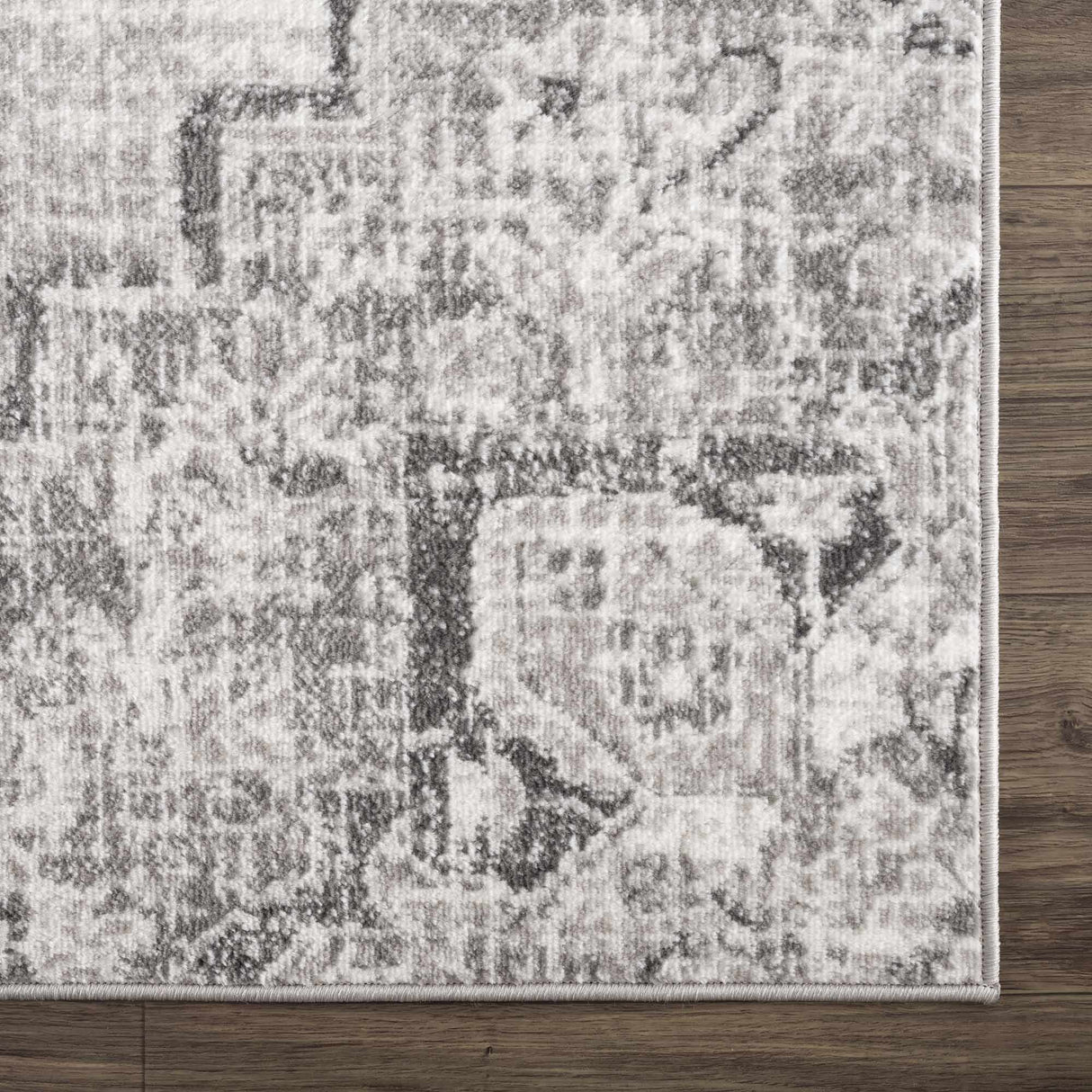 Elani Gray Medallion Rug