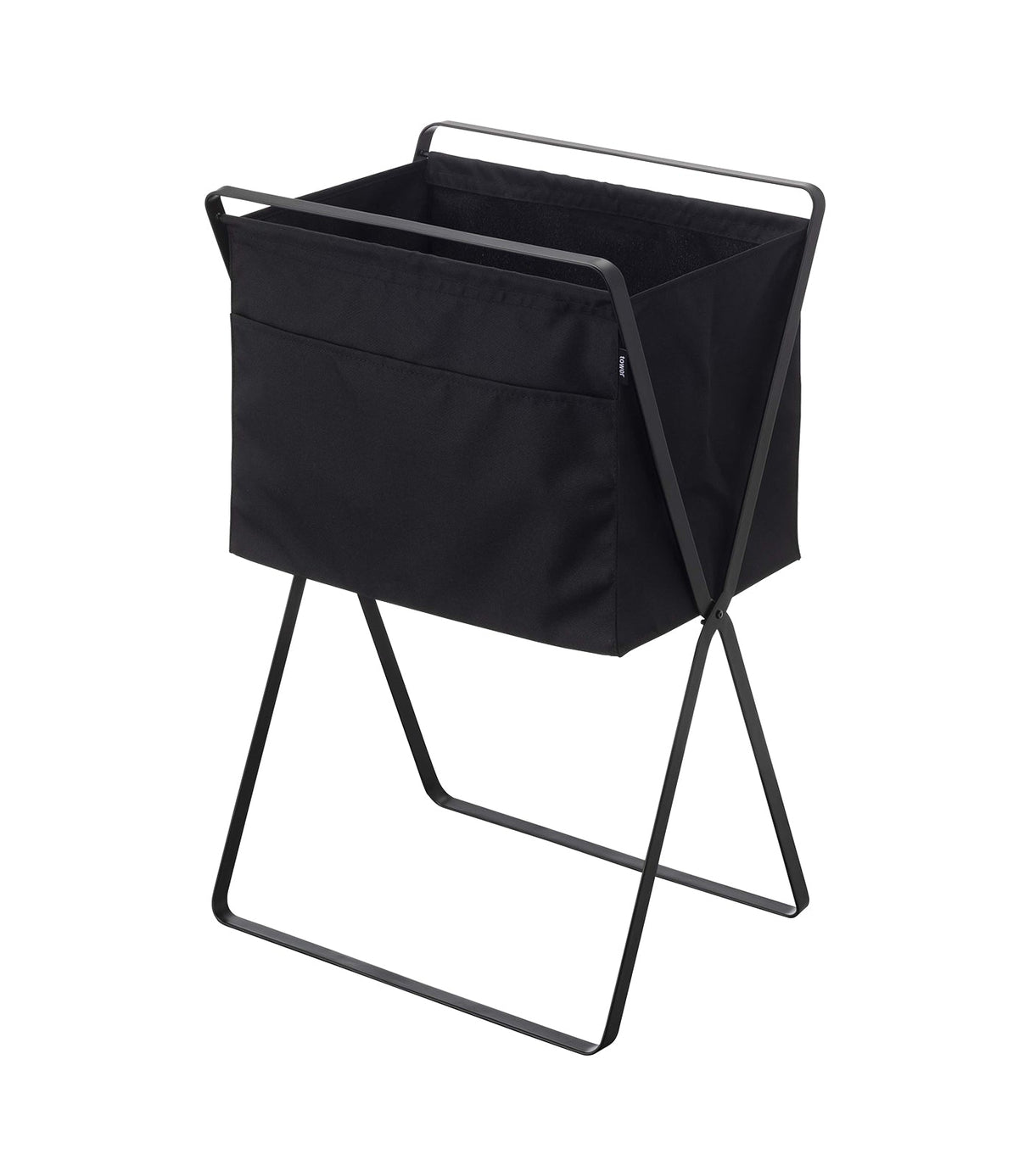 Elevated Laundry Hamper - Steel