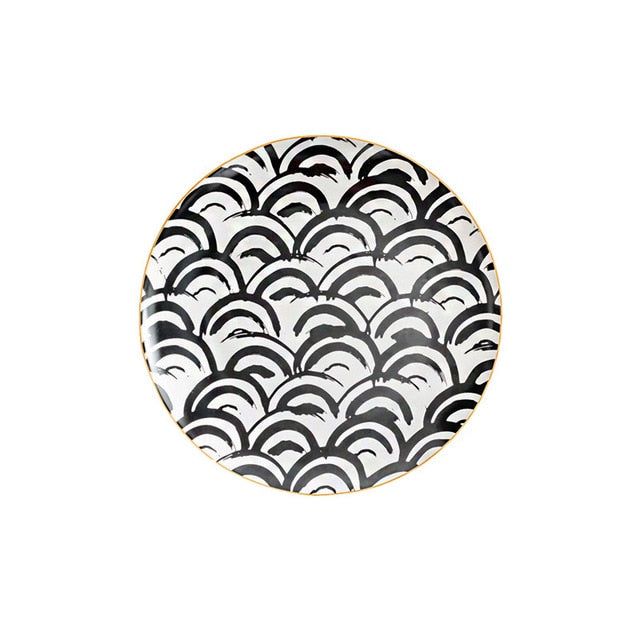 Ellure Abstract Plates