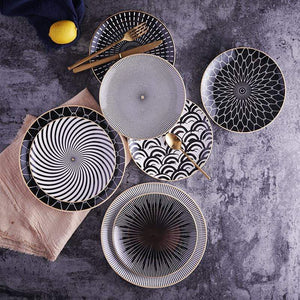 Ellure Abstract Plates