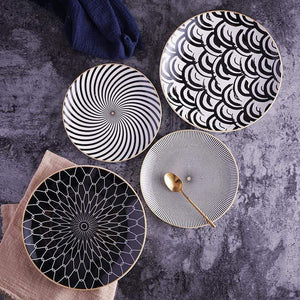 Ellure Abstract Plates