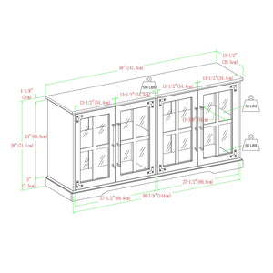 Emerson Farmhouse Console TV Stand