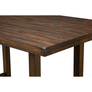 Emery Pub Height Dining Table, Walnut