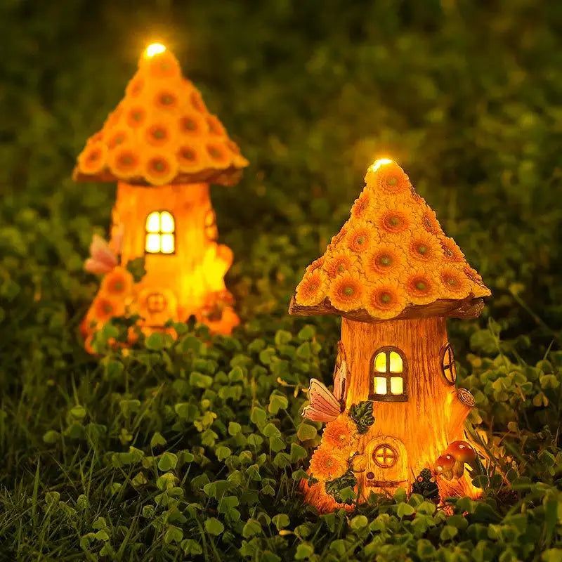 Enchanted Sunflower Solar Lights