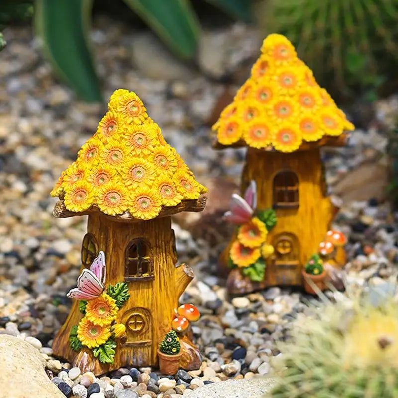 Enchanted Sunflower Solar Lights