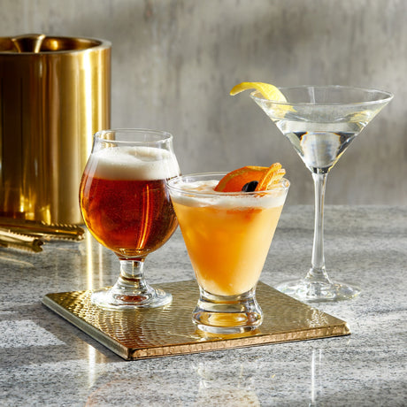 Entertaining Essentials Belgian Beer Glasses, 13 ounce, Set of 6