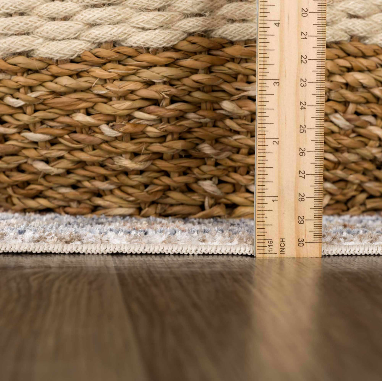 Erez Flat Pile Washable Rug