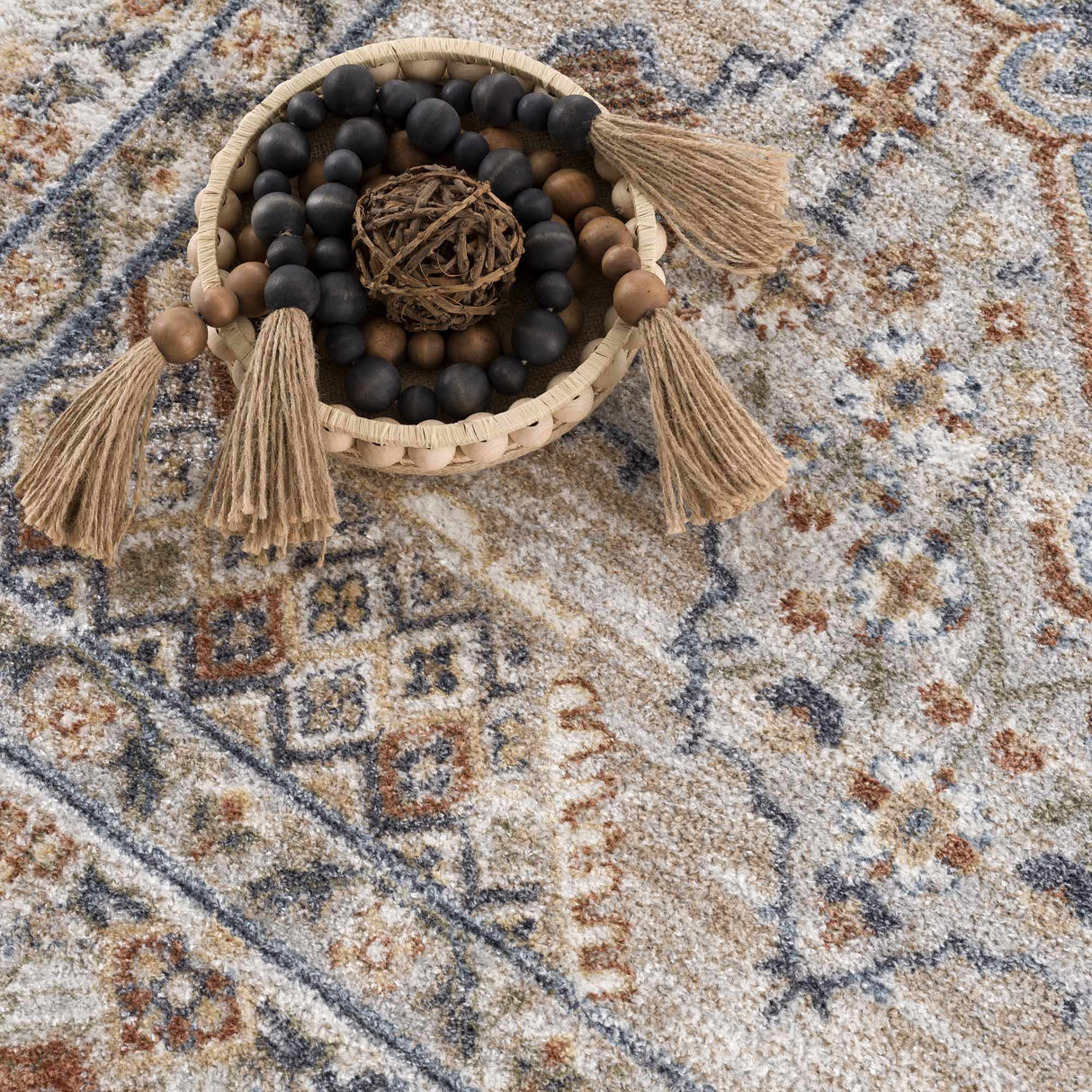 Erez Flat Pile Washable Rug