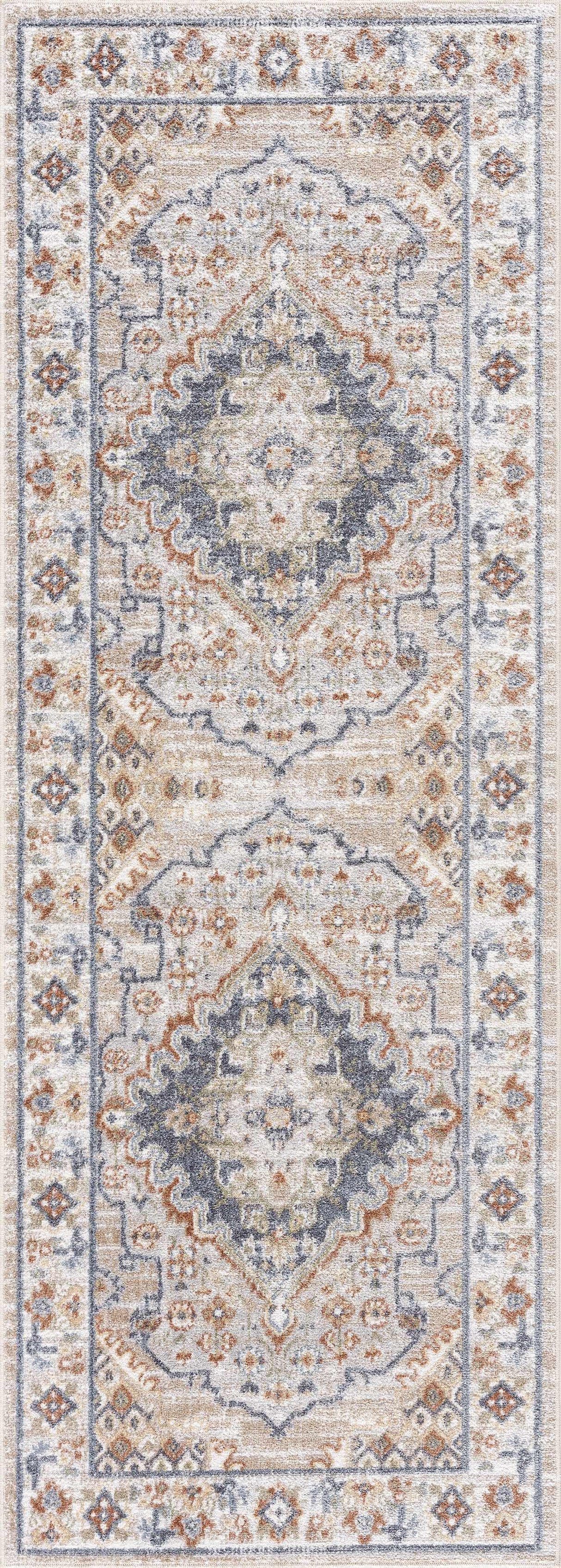Erez Flat Pile Washable Rug
