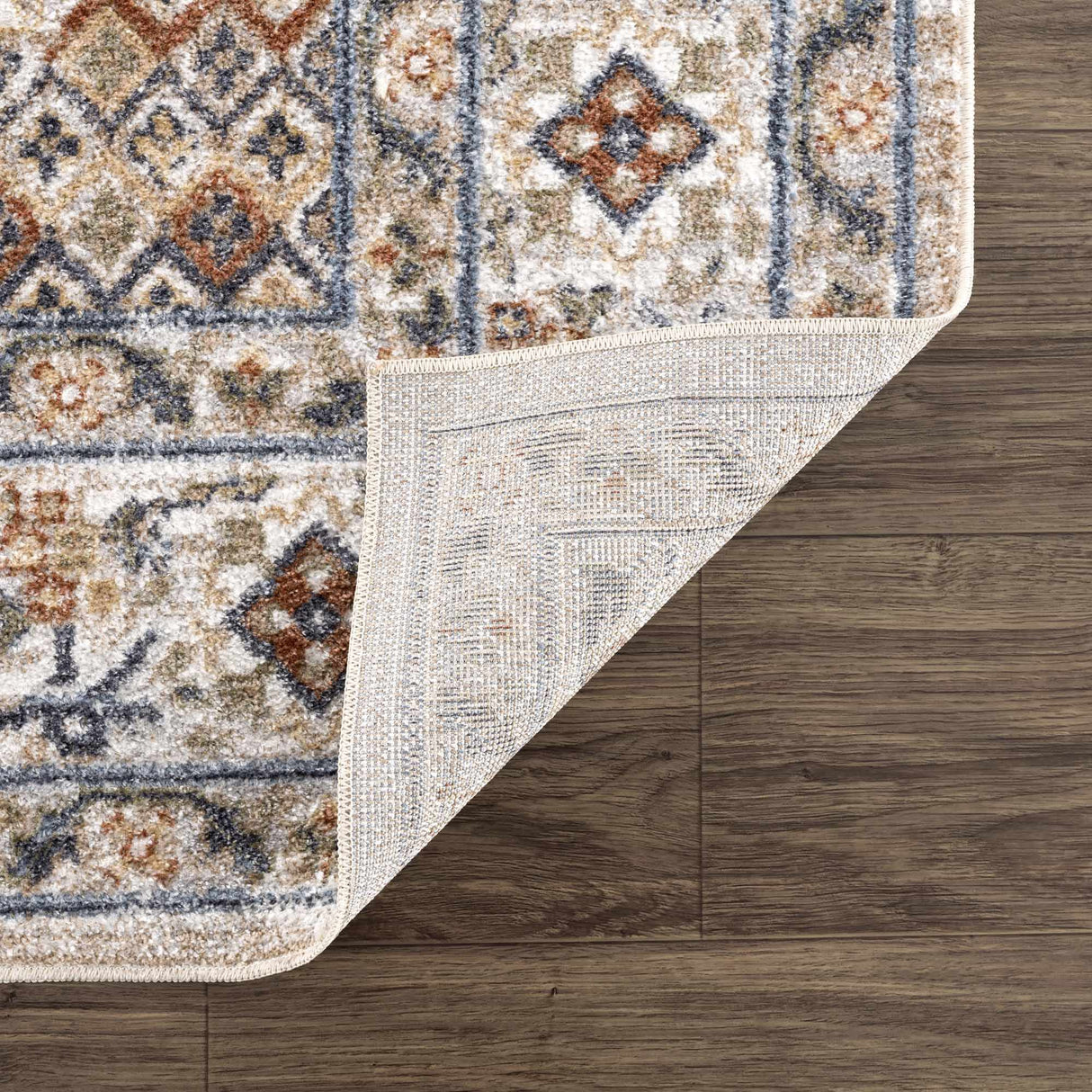 Erez Flat Pile Washable Rug