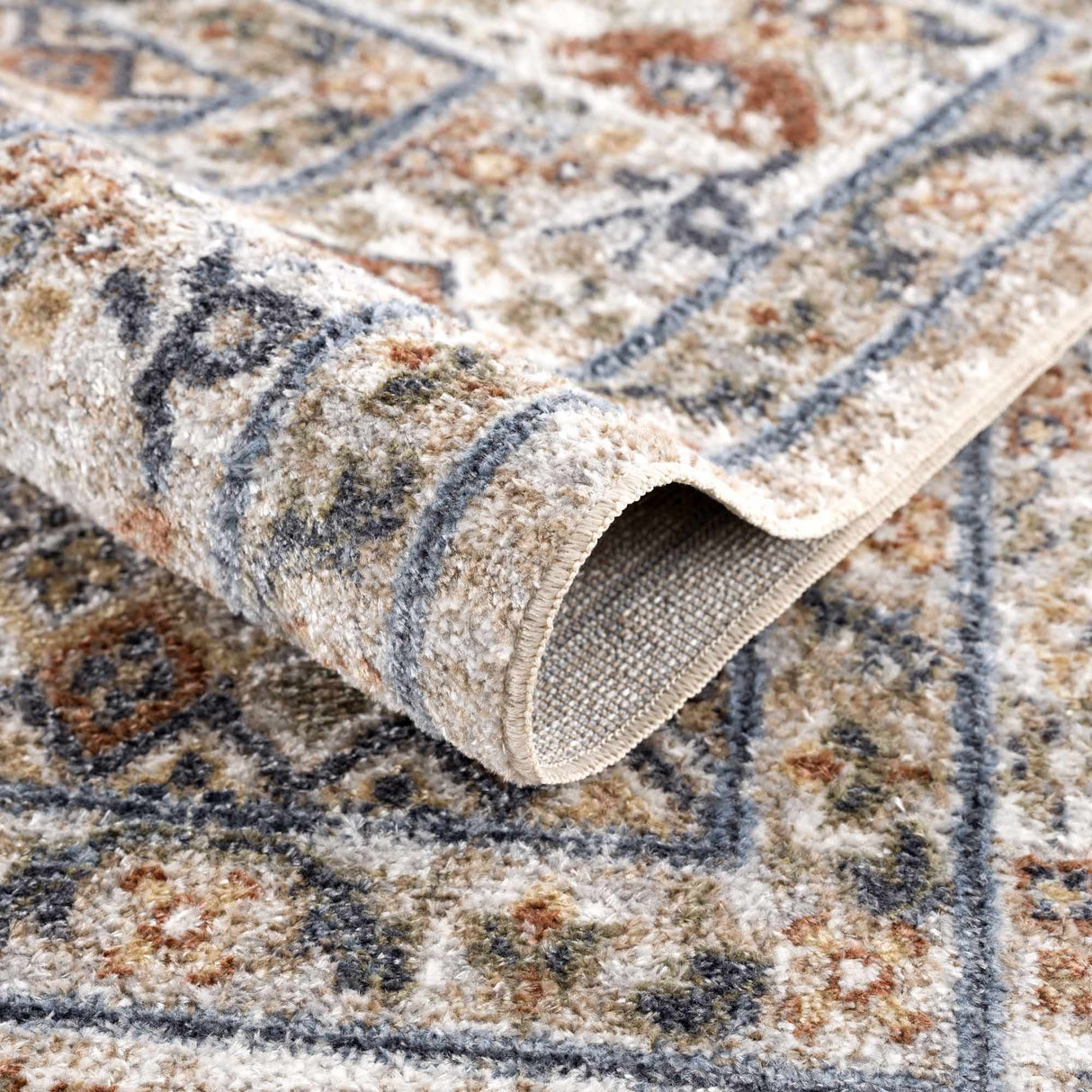 Erez Flat Pile Washable Rug