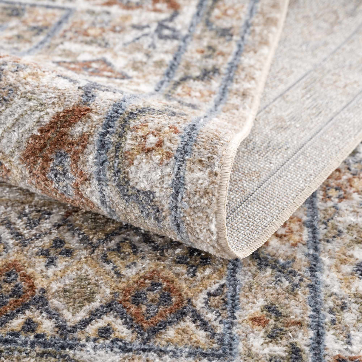 Erez Flat Pile Washable Rug