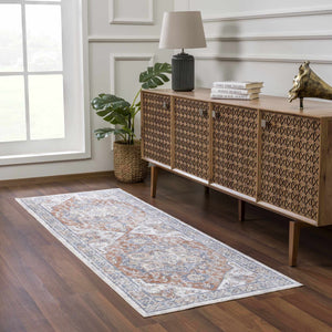 Erna Washable Distressed Rug