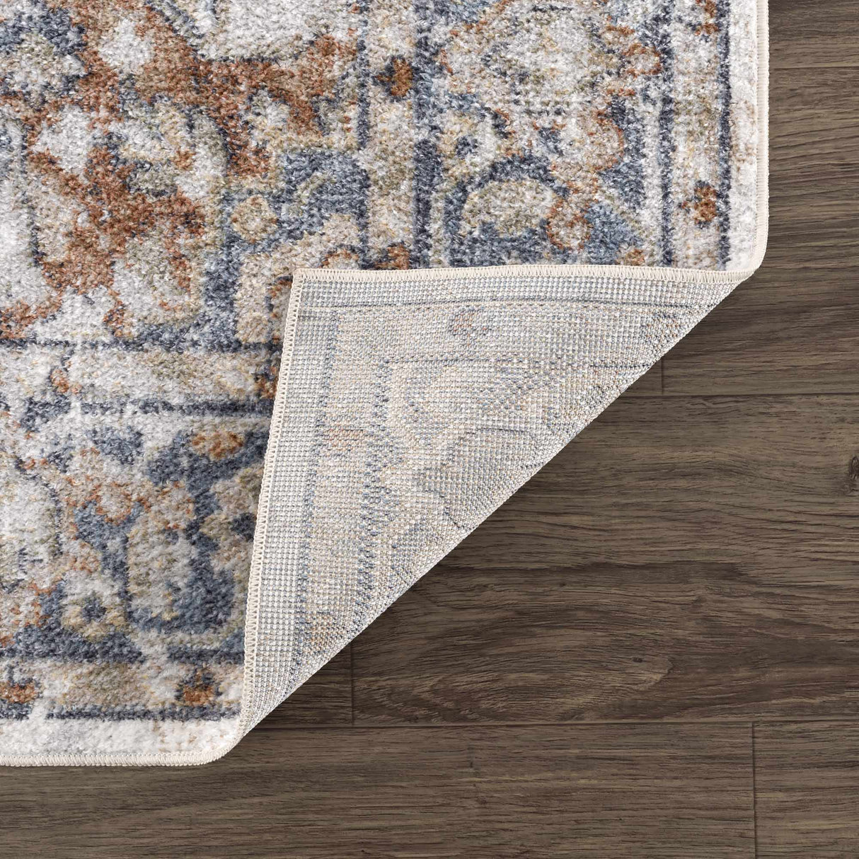 Erna Washable Distressed Rug