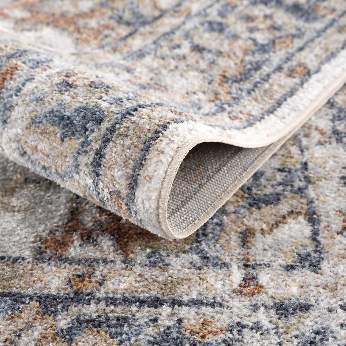 Erna Washable Distressed Rug