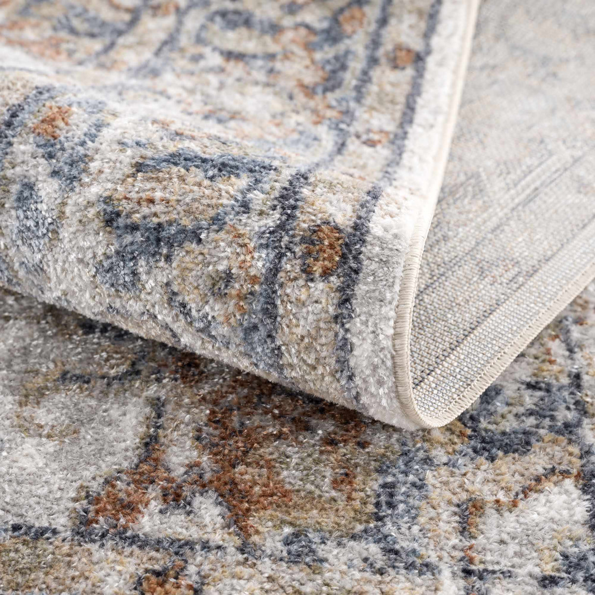 Erna Washable Distressed Rug