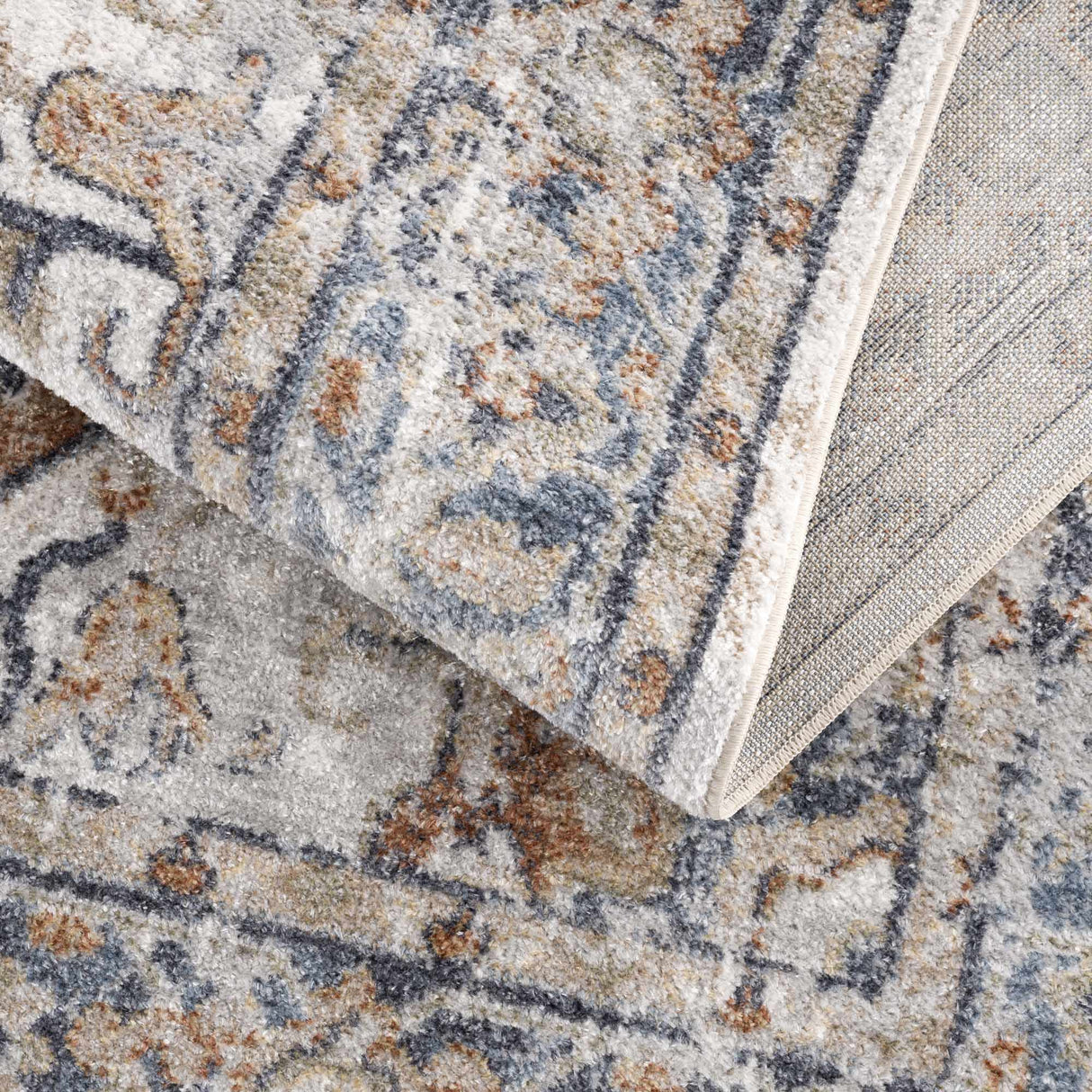 Erna Washable Distressed Rug
