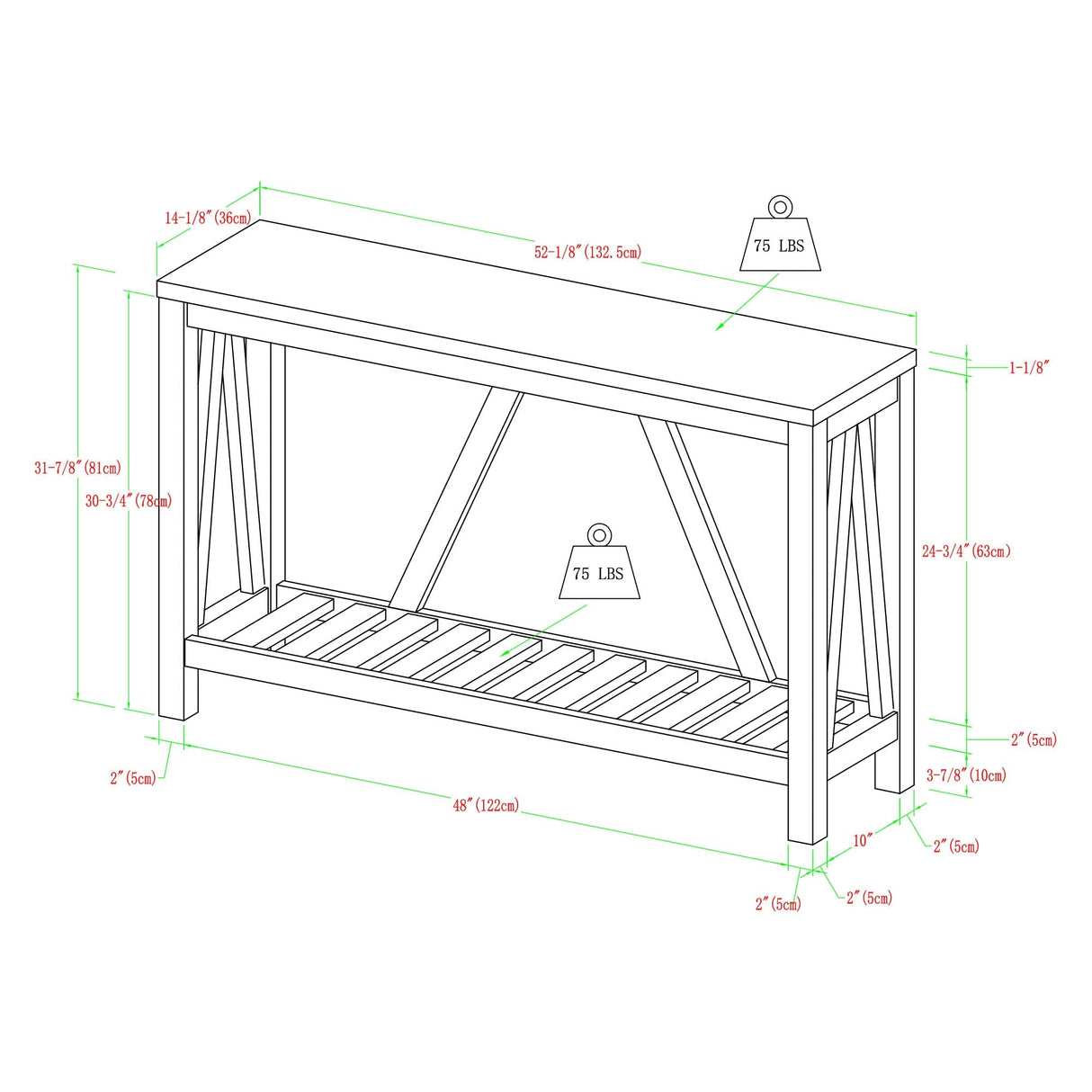 Everett Entry Table