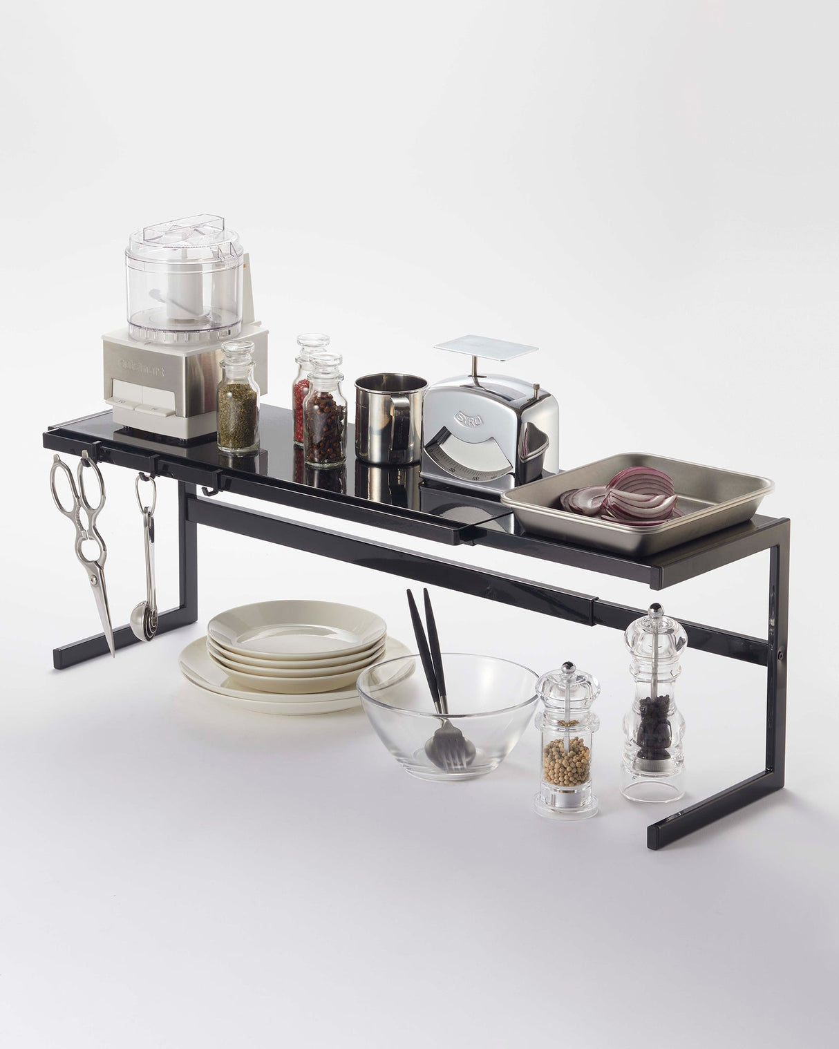 Expandable Countertop Shelf - Steel