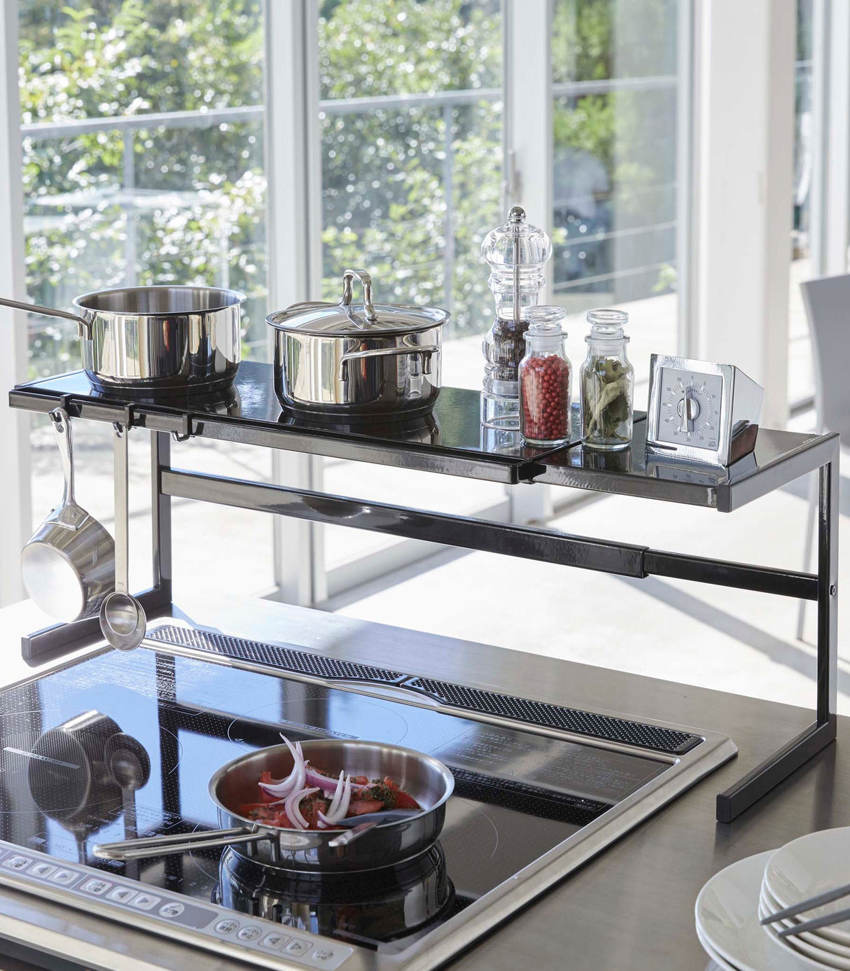 Expandable Countertop Shelf - Steel