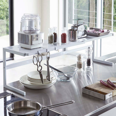 Expandable Countertop Shelf - Steel