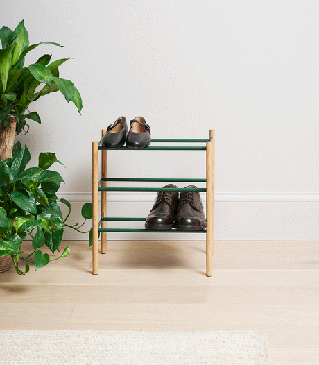 Expandable Shoe Rack (18" H) - Steel