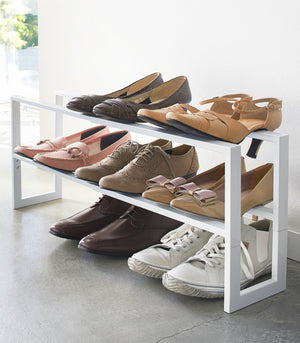 Expandable Shoe Rack (6" H) - Steel