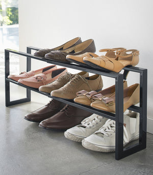 Expandable Shoe Rack (6" H) - Steel